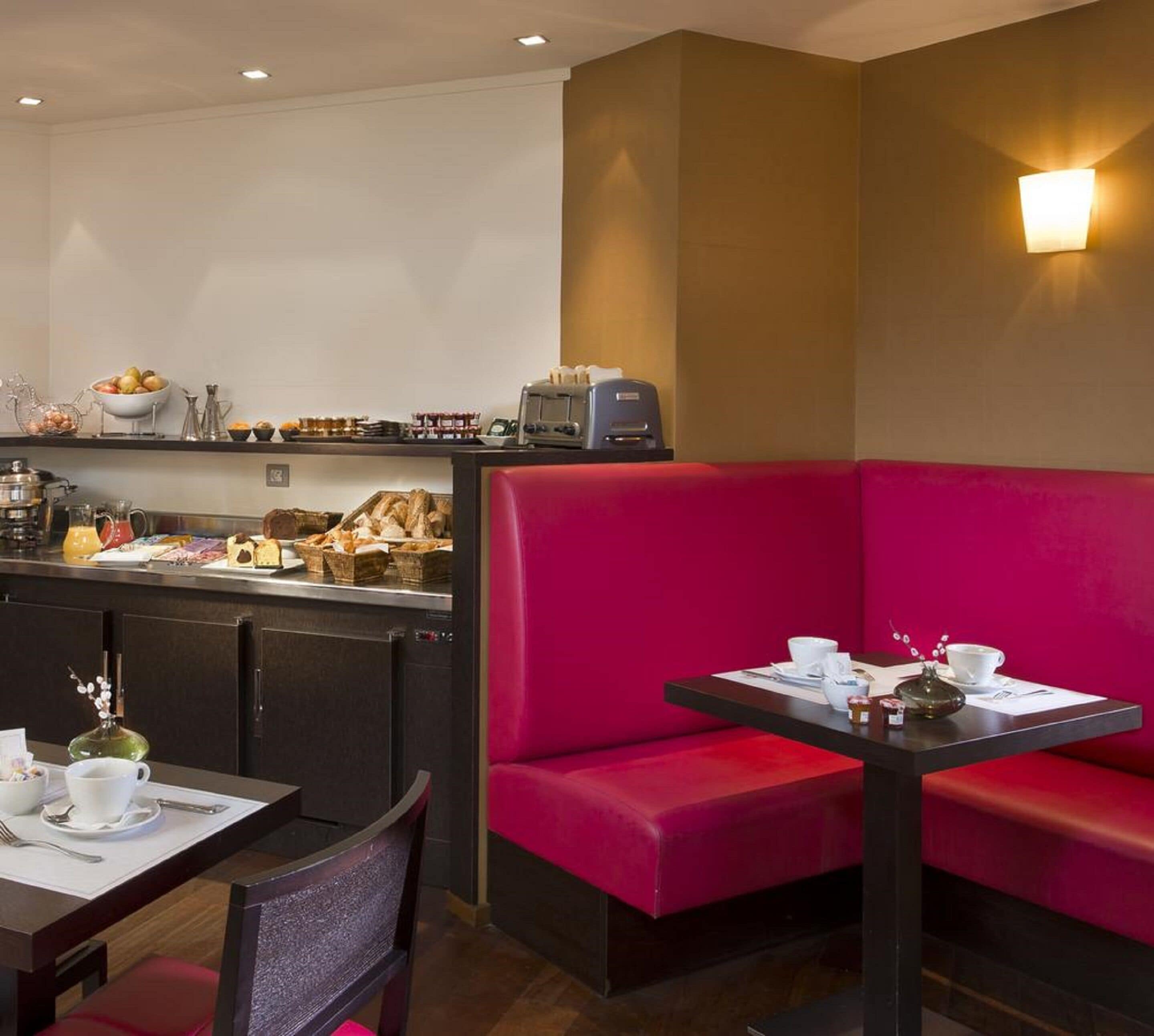 daily buffet breakfast (eur 19 per person)