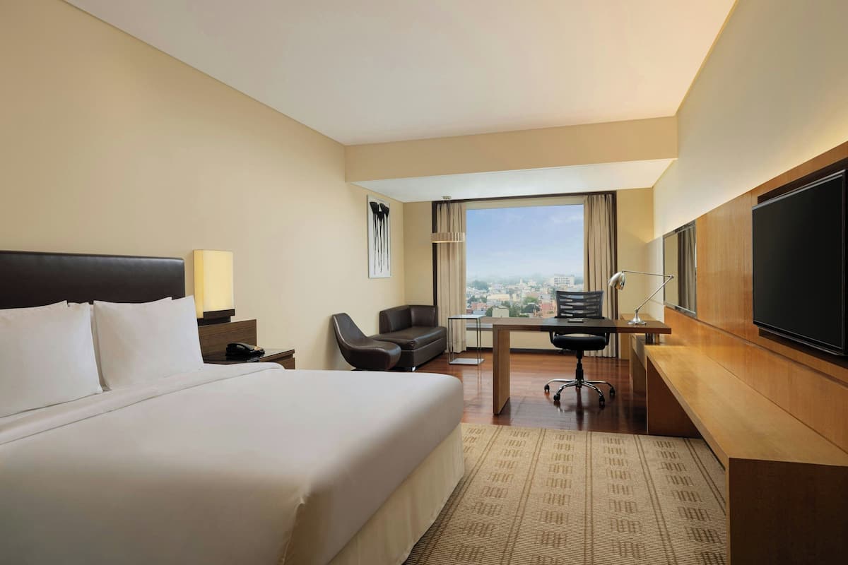 Superior-værelse - 1 kingsize-seng - byudsigt | Premium-sengetøj, dundyner, senge med topmadrasser, minibar