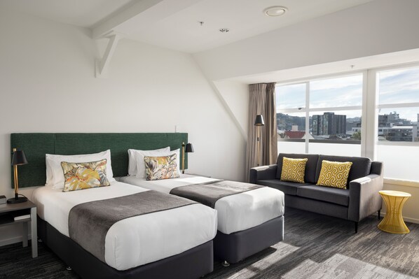 Studio | Egyptian cotton sheets, premium bedding, memory foam beds - Quest on Thorndon (Wellington)