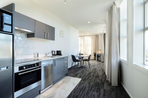 Departamento, 1 habitación | Sábanas de algodón egipcio y ropa de cama de alta calidad 