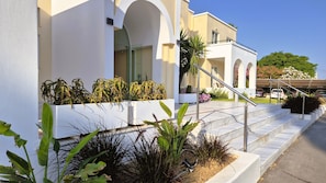 Majoituspaikan julkisivu