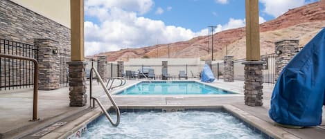 Seasonal outdoor pool