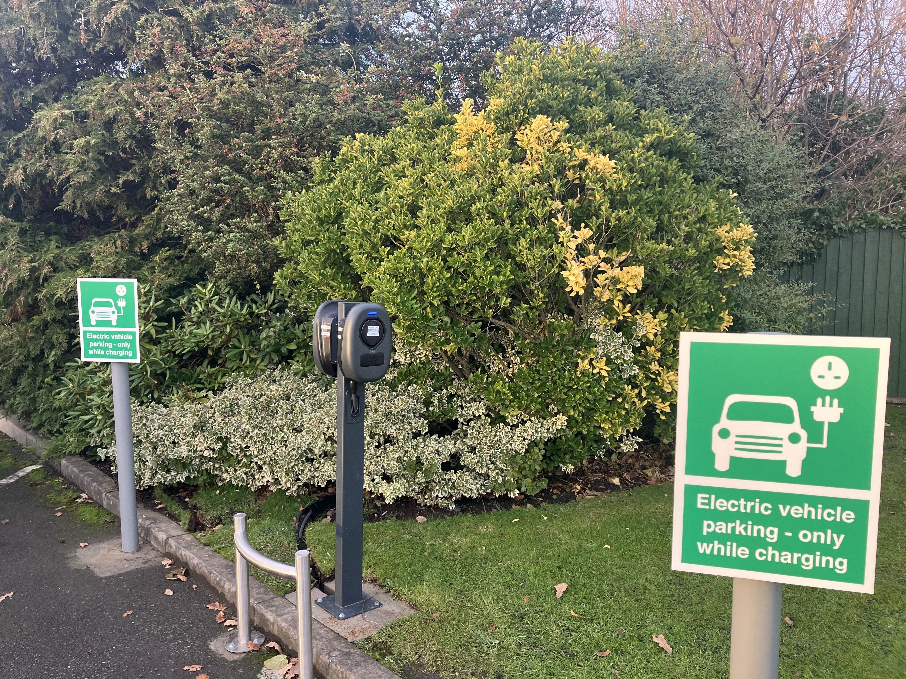 electric vehicle-charging station