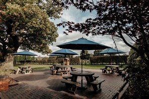 Aussenbereich für Hochzeiten