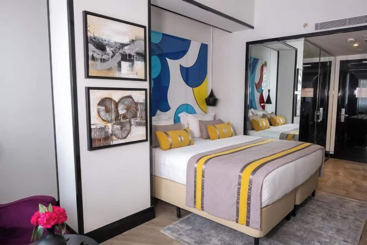 1 habitación, ropa de cama de alta calidad y minibar