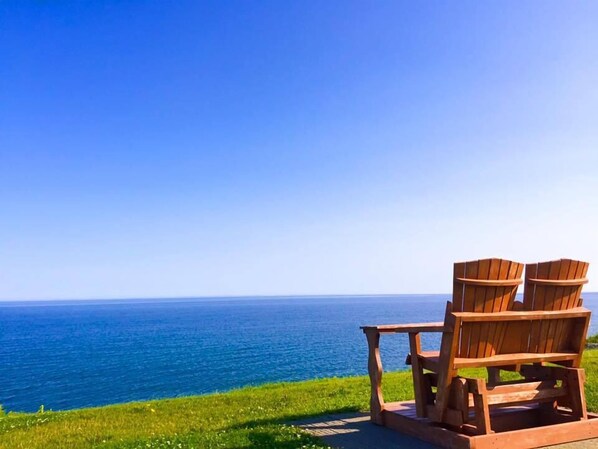 Vue depuis l’hébergement