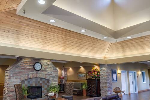 Lobby sitting area