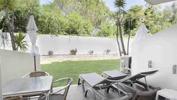 Premium Apartment, 1 Bedroom, Pool Access, Garden Area | Garden view