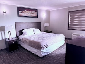 Honey Moon Suites | Pillowtop beds, desk, iron/ironing board, free WiFi