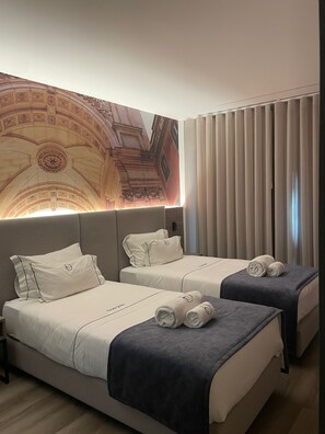 Chambre avec lits jumeaux