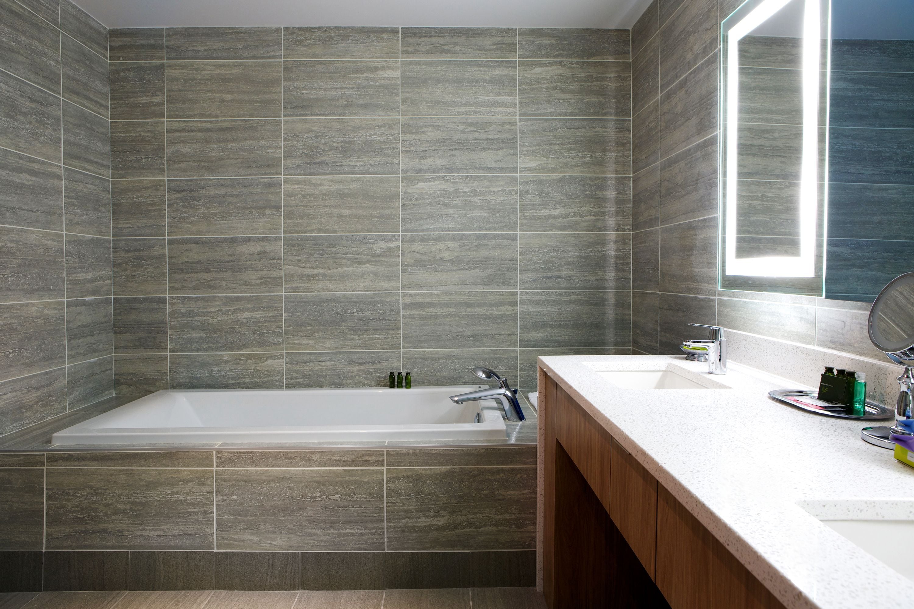 presidential suite, 1 king bed | bathroom | shower, designer toiletries, hair dryer, bathrobes