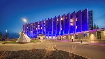 Façade de lâhĂ©bergement - soirĂ©e/nuit