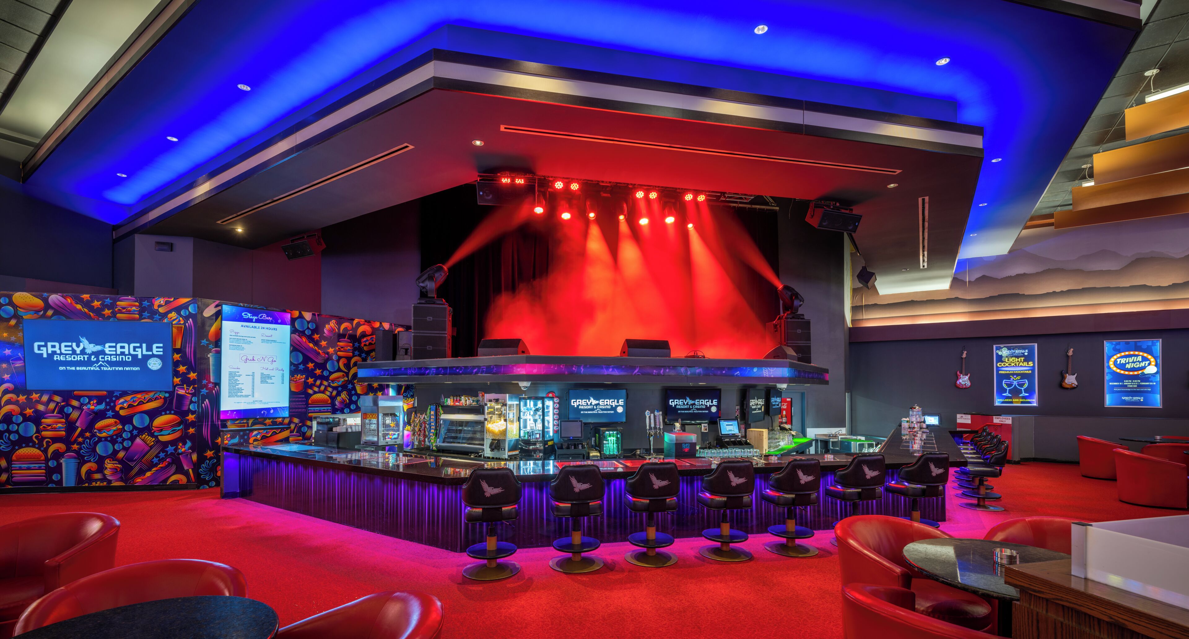 3 bars/lounges