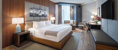 Premium bedding, pillow-top beds, minibar, in-room safe