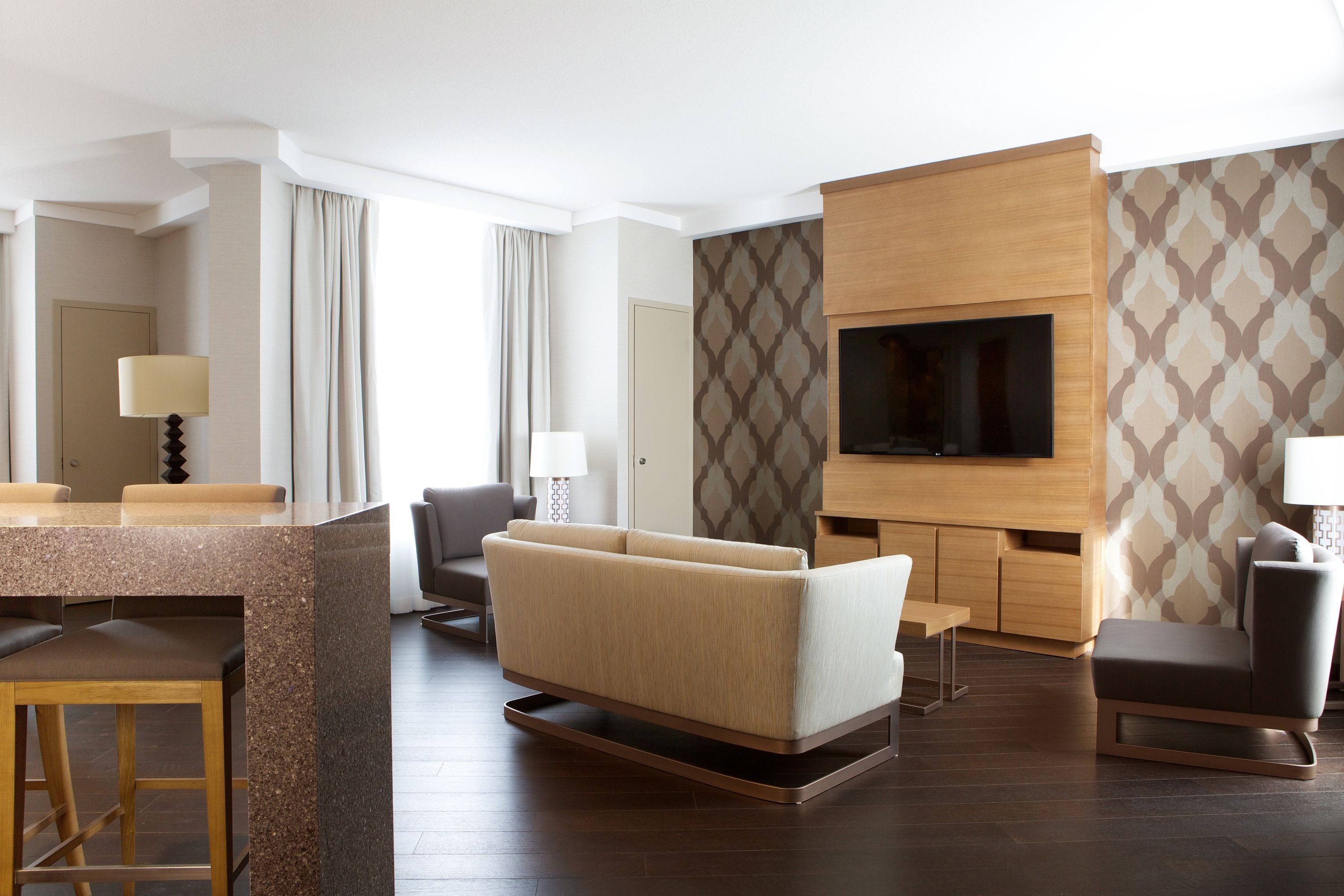 47-inch led tv with digital channels, tv, ipod dock