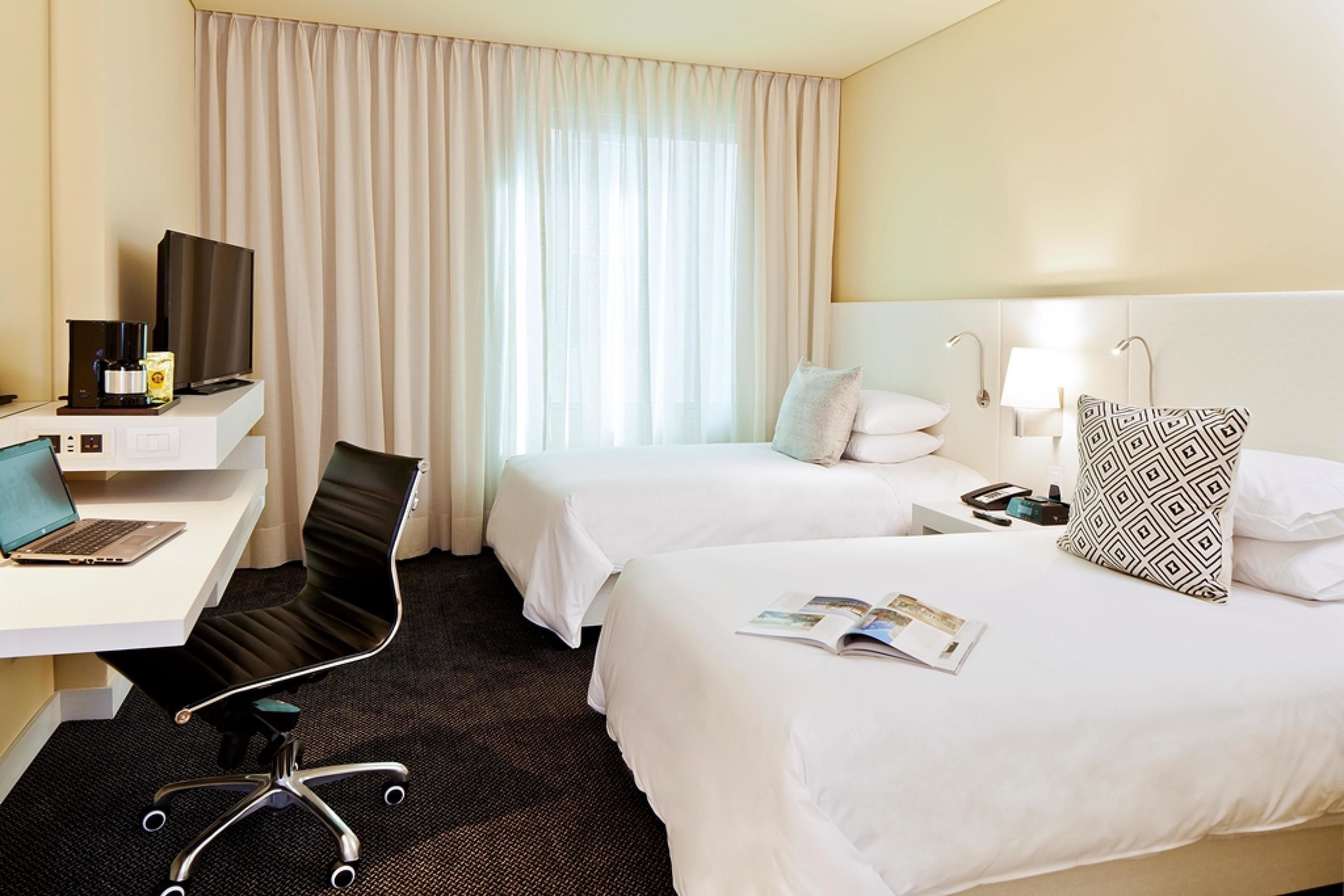 Egyptian cotton sheets, premium bedding, down duvets, pillow-top beds