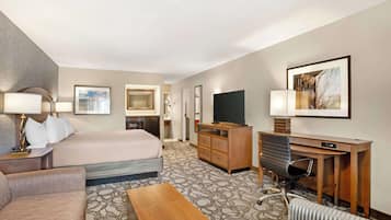 Family Suite, Multiple Beds, Non Smoking, Refrigerator & Microwave | Pillowtop beds, laptop workspace, blackout drapes, iron/ironing board