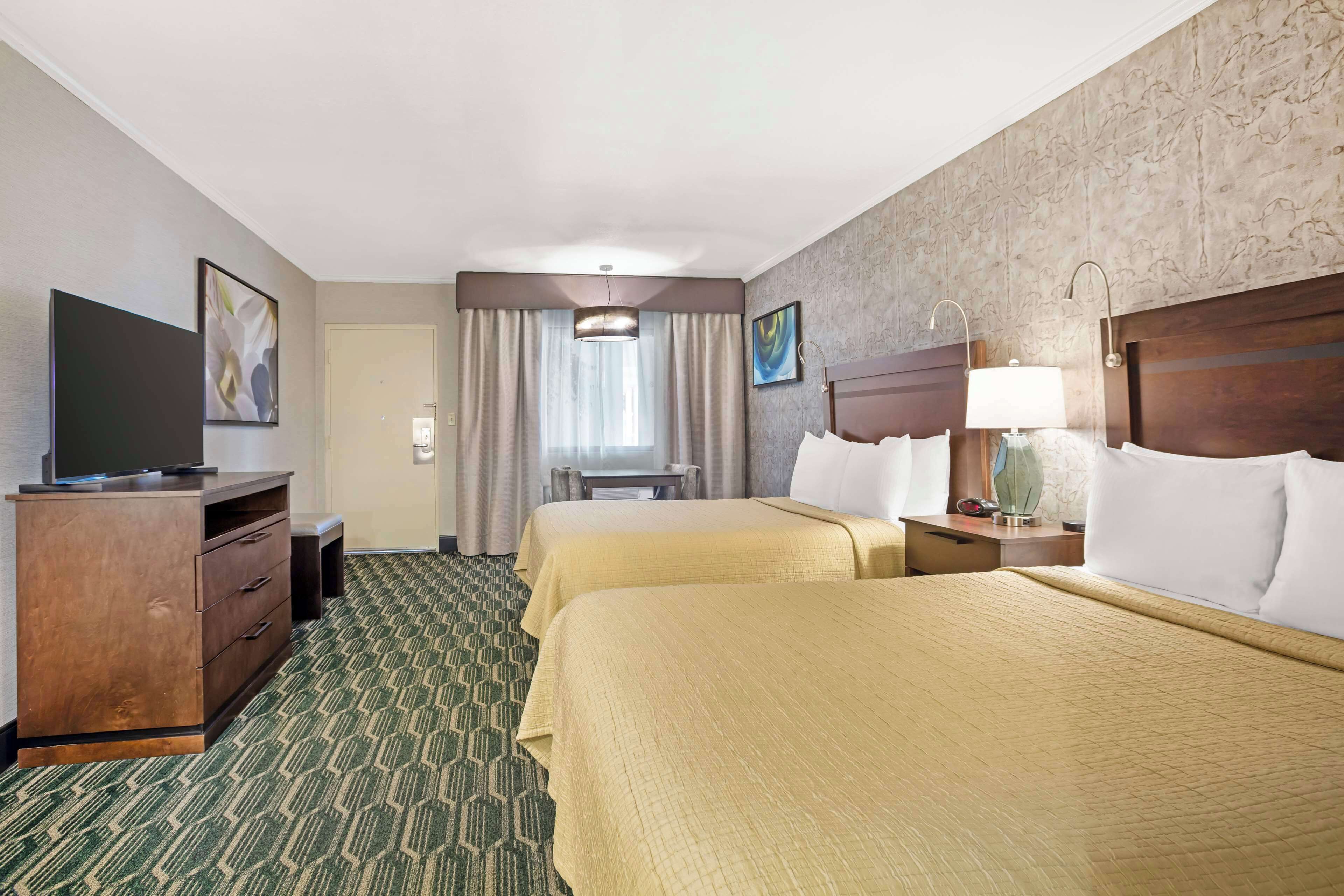 Standard Room, 2 Queen Beds, Accessible, Non Smoking (Walk-in Shower) | Pillow-top beds, individually decorated, individually furnished
