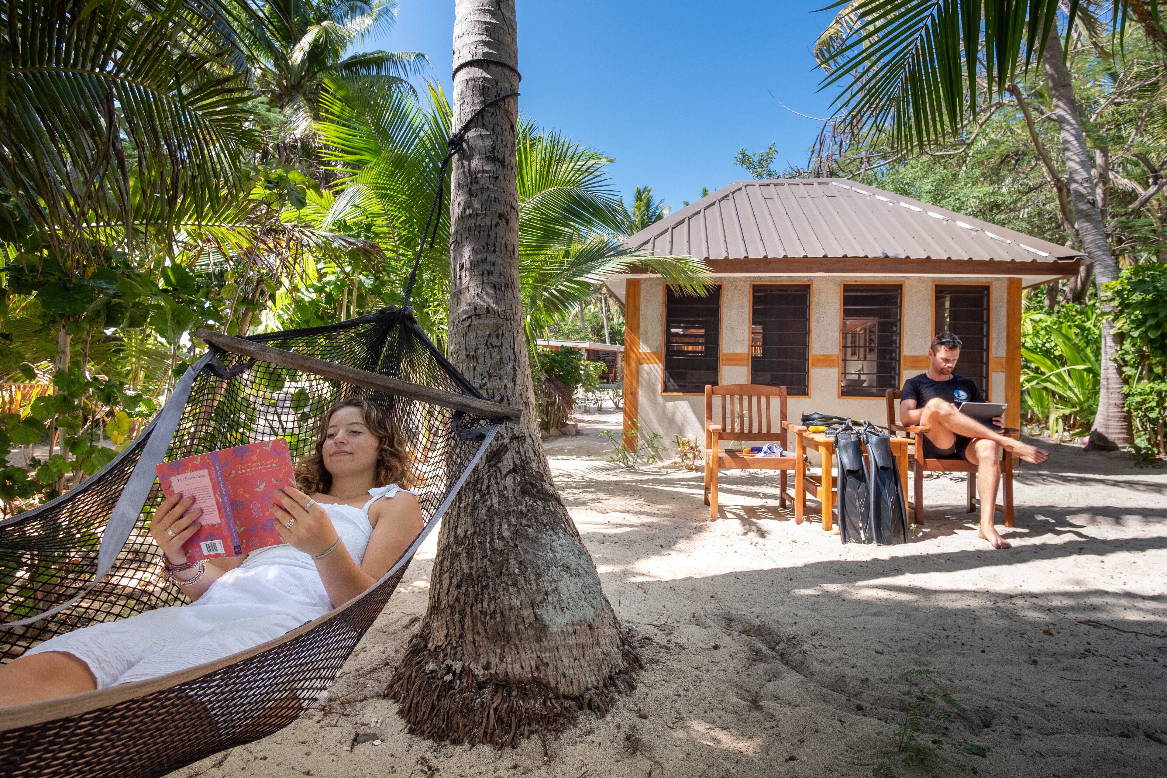 beachfront yanuyanu (island) bure | view from room