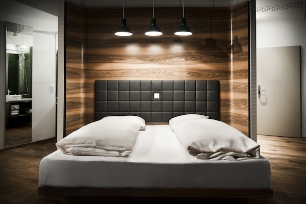 Belvedere Suite | 1 quarto, roupas de cama antialérgicas, camas com colchões pillow-top