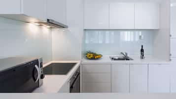 Luxury Suite, 3 Bedrooms, Terrace | Private kitchen