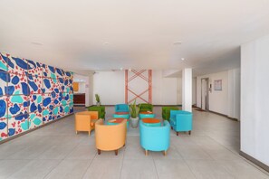 Sala de estar en el lobby