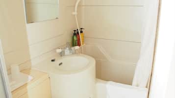Twin Room, Smoking | Bathroom | Hair dryer, electronic bidet, towels