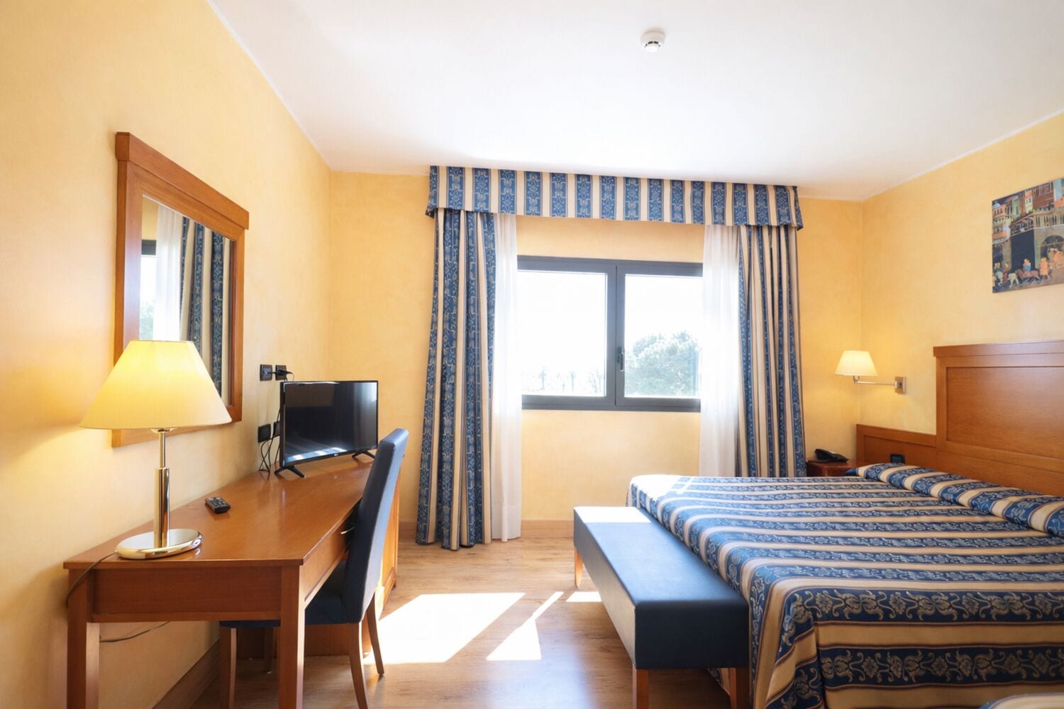 Premium bedding, minibar, in-room safe, desk