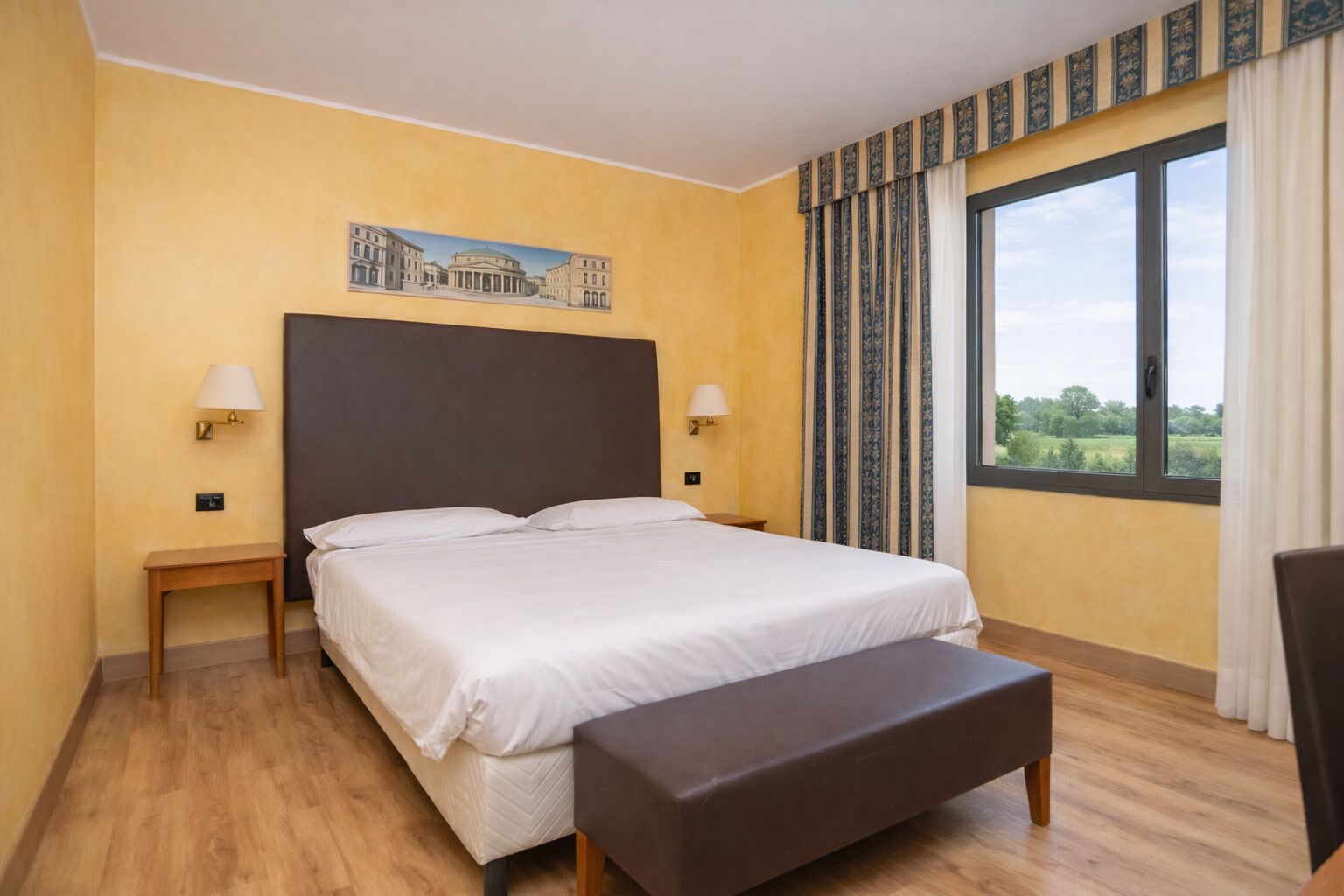 Premium bedding, minibar, in-room safe, desk