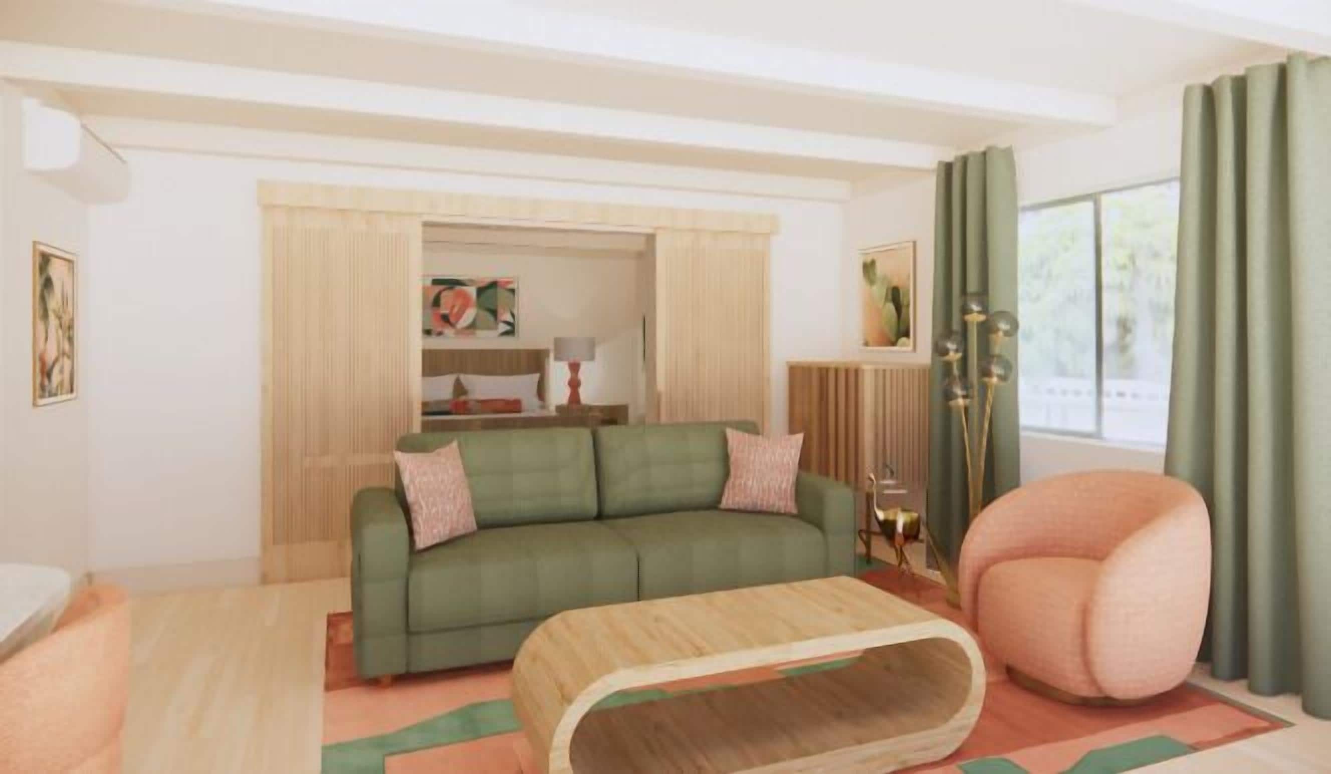 Suite | Living area | LCD TV, DVD player, iPod dock