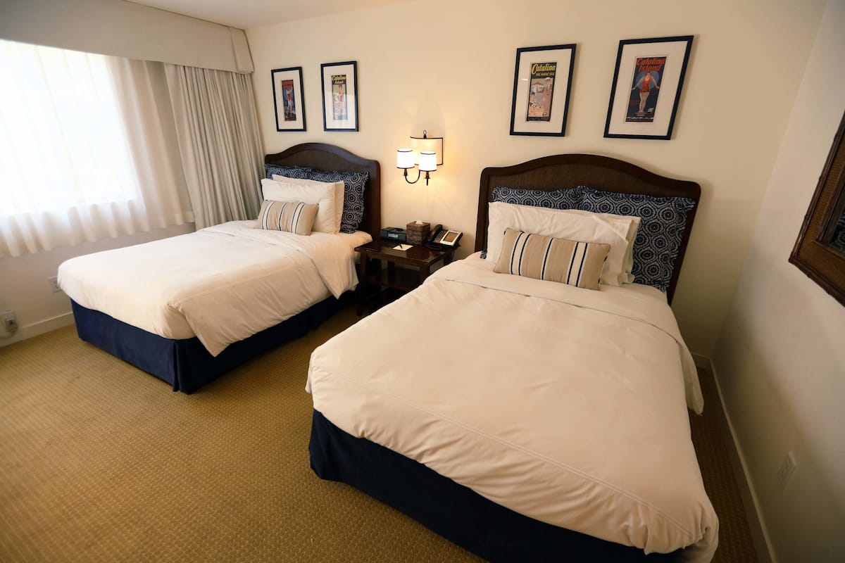 1 bilik tidur, peralatan tempat tidur premium, gebar bulu kapas