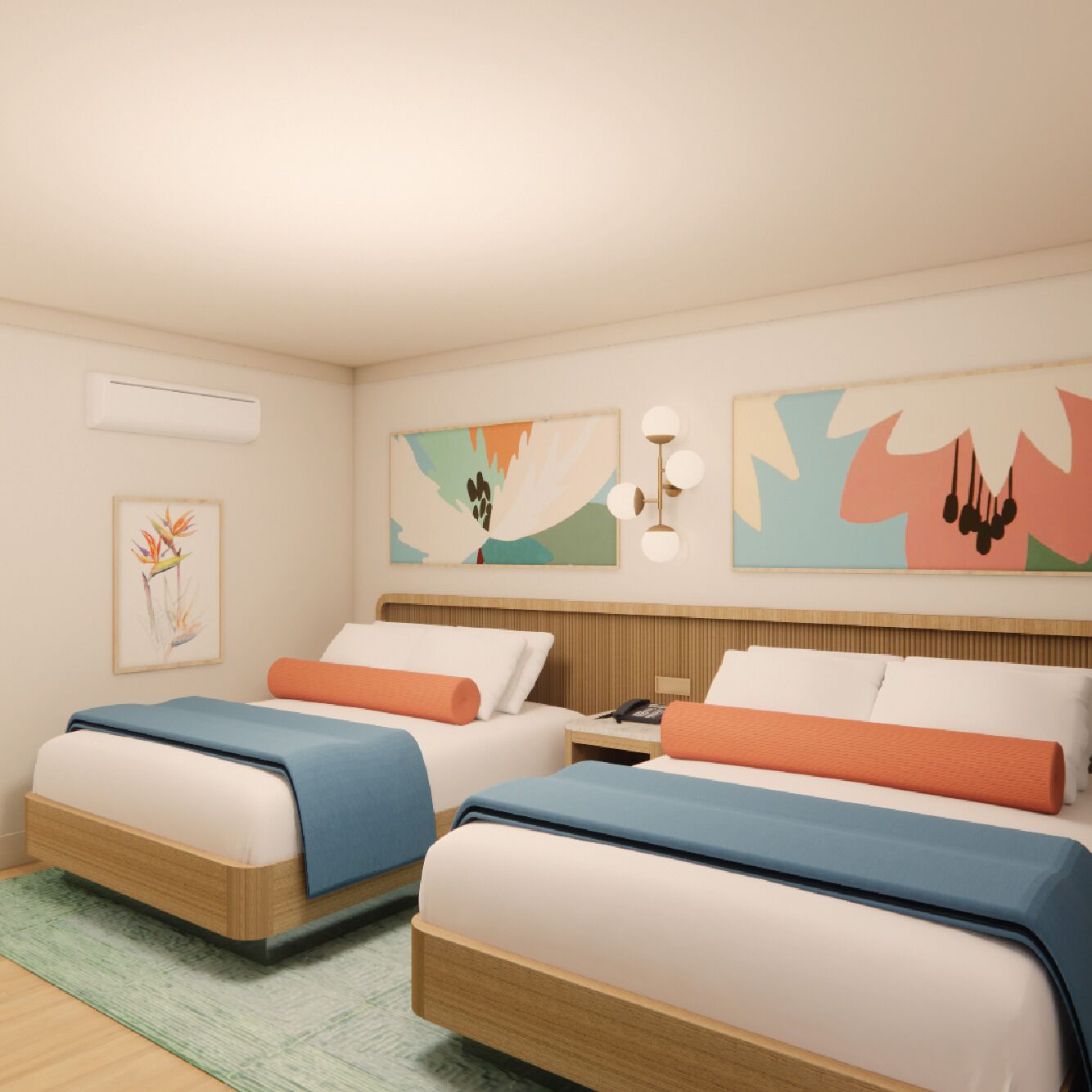 Deluxe-Zimmer, 2 Queen-Betten