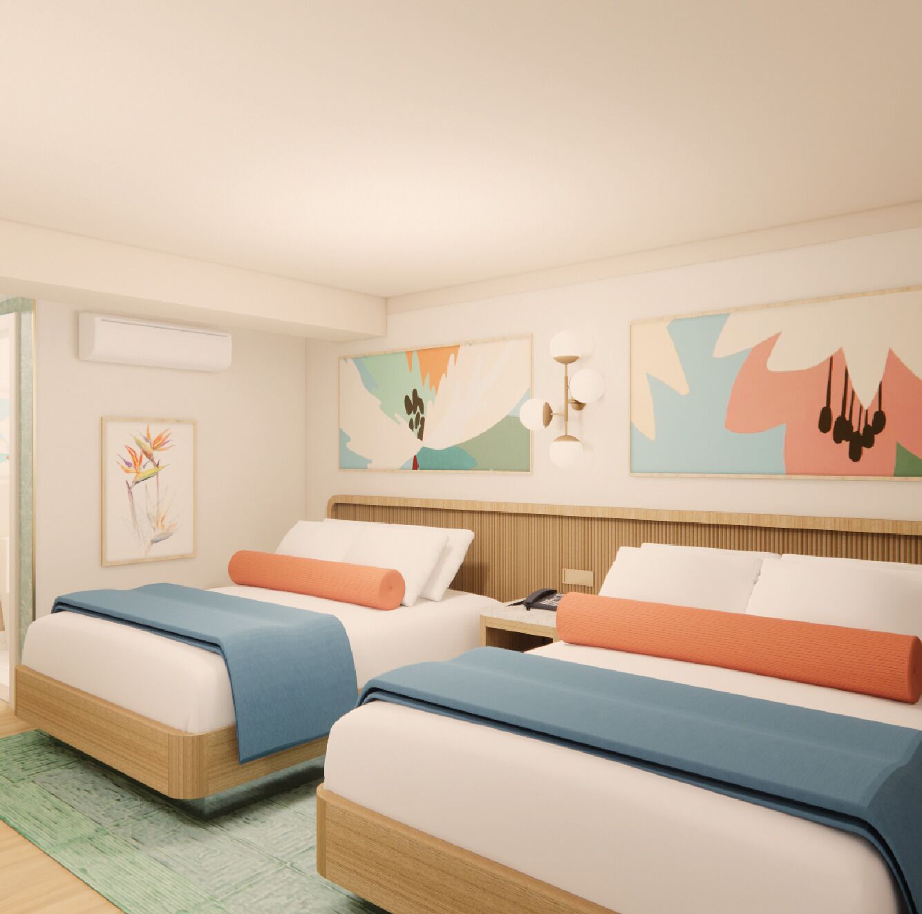 Hochwertige Bettwaren, Daunenbettdecken, Zimmersafe, Schreibtisch