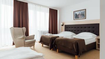 Desk, iron/ironing board, free WiFi, bed sheets