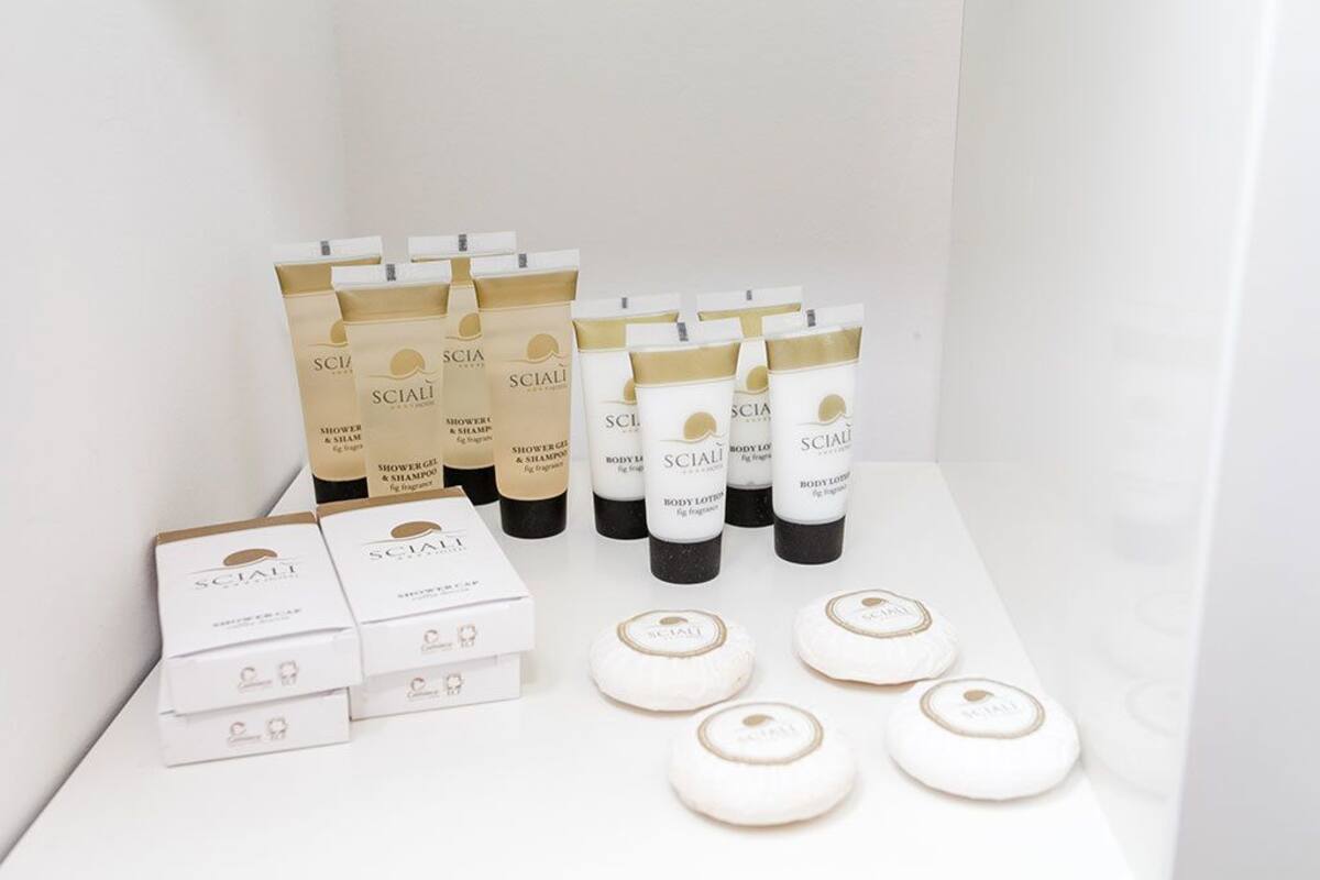 quadruple room | bathroom amenities | shower, rainfall showerhead, free toiletries, hair dryer