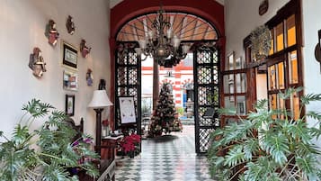 Entrada de la propiedad