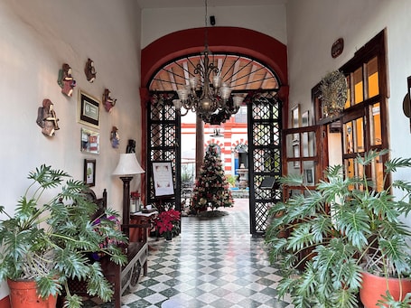 Entrada de la propiedad