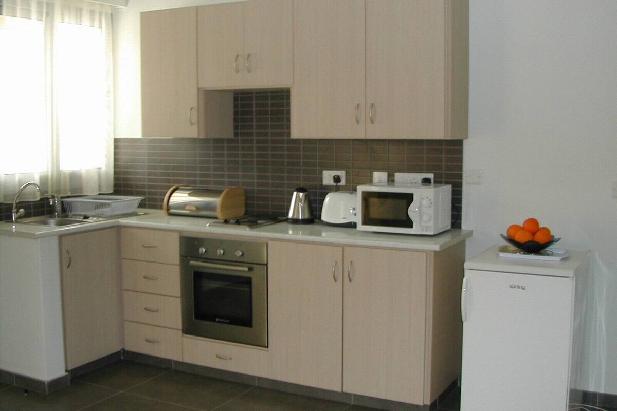 villa, 2 bedrooms, pool view | private kitchen