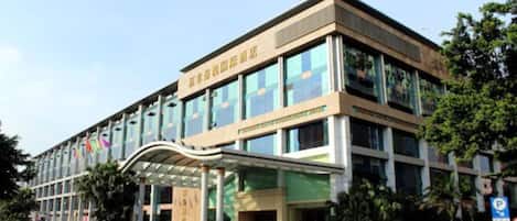 Façade de l’hébergement