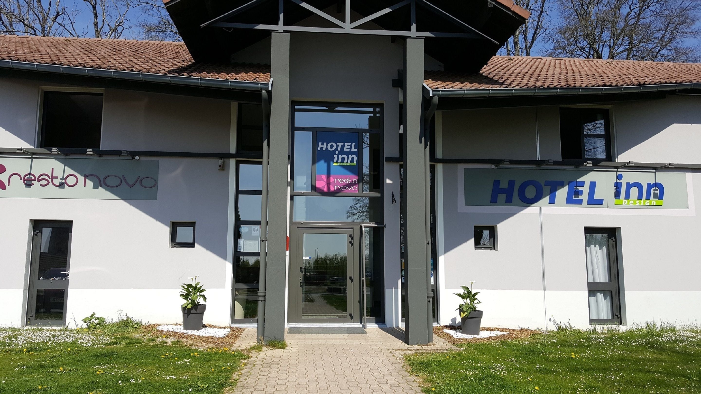 Façade de l’hébergement