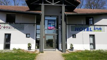 Façade de lâhĂ©bergement