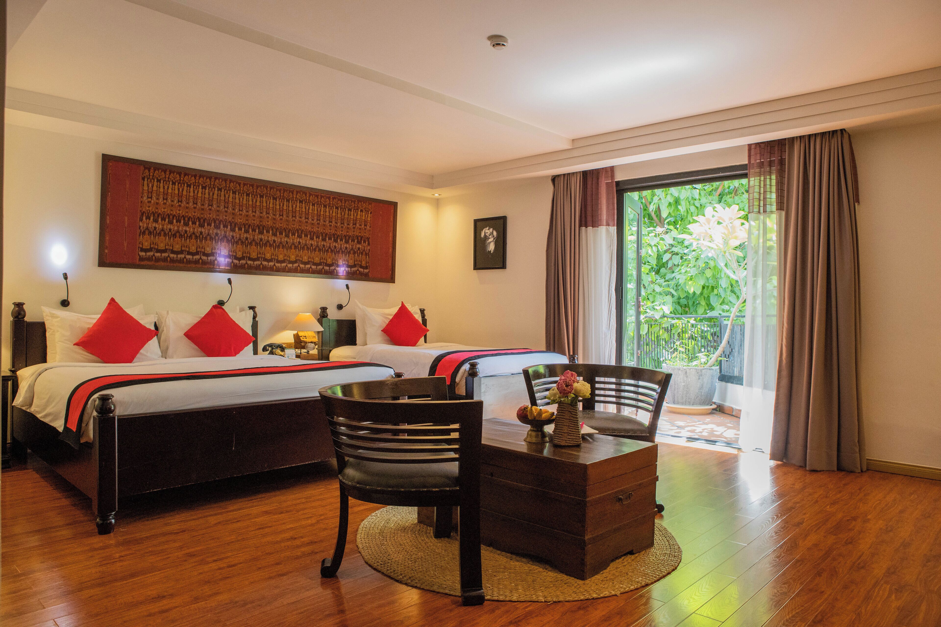 Suite familiar, habitaciones comunicadas (with Private Balcony) | Sábanas de algodón egipcio, ropa de cama de alta calidad, minibar