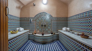 Baño turco/hammam, exfoliaciones corporales, envolturas desintoxicantes