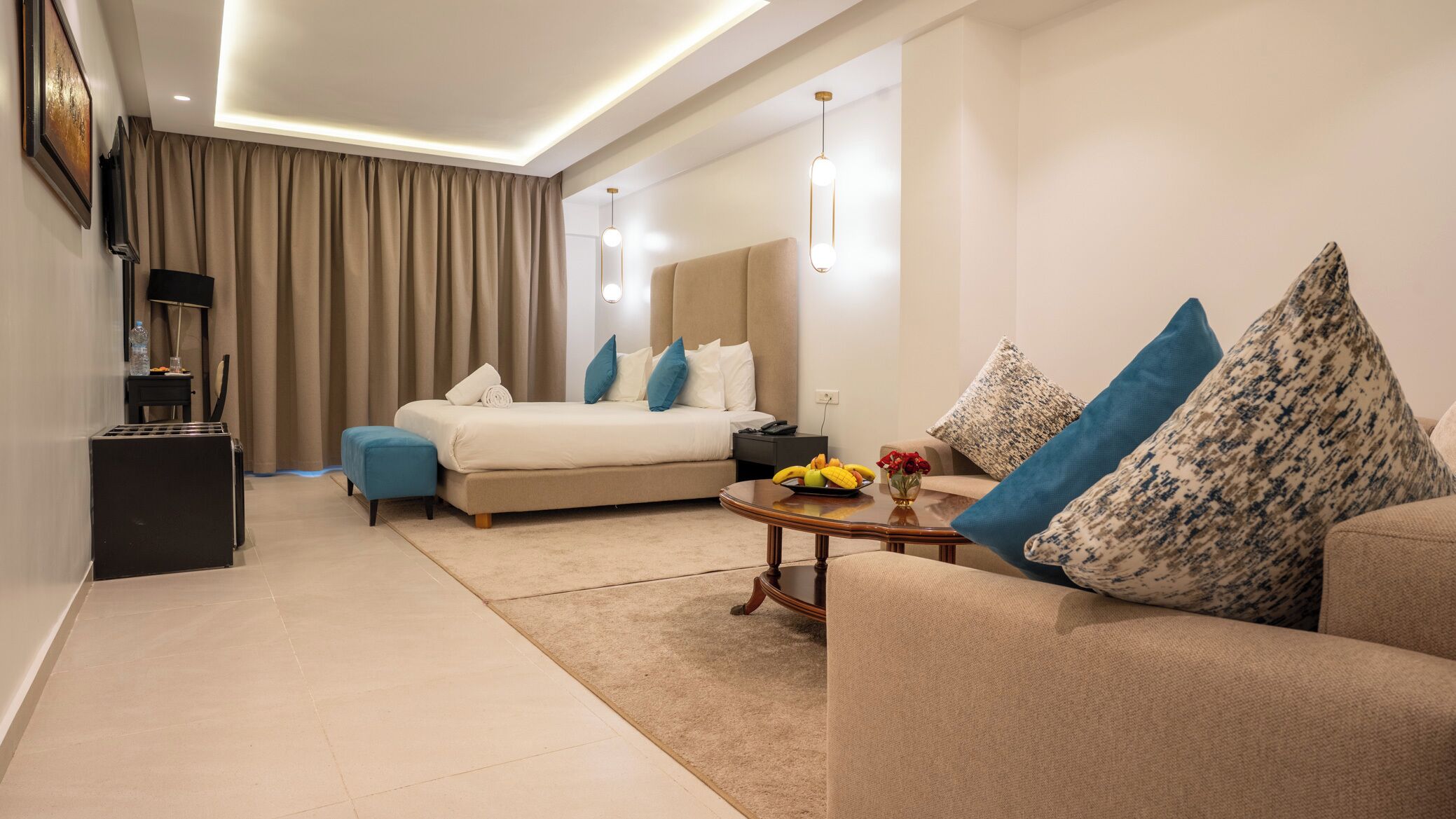 Superior Double Room | Frette Italian sheets, premium bedding, memory foam beds, minibar