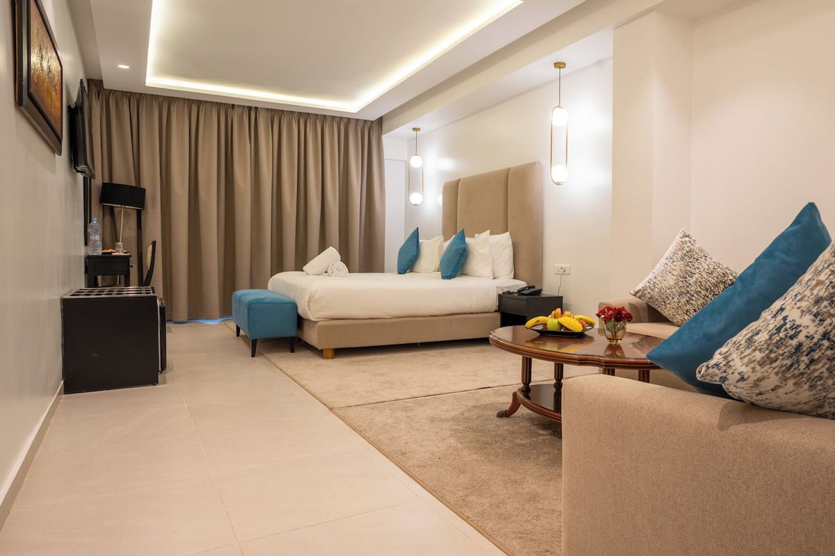 Superior Double Room | Frette Italian sheets, premium bedding, memory foam beds, minibar