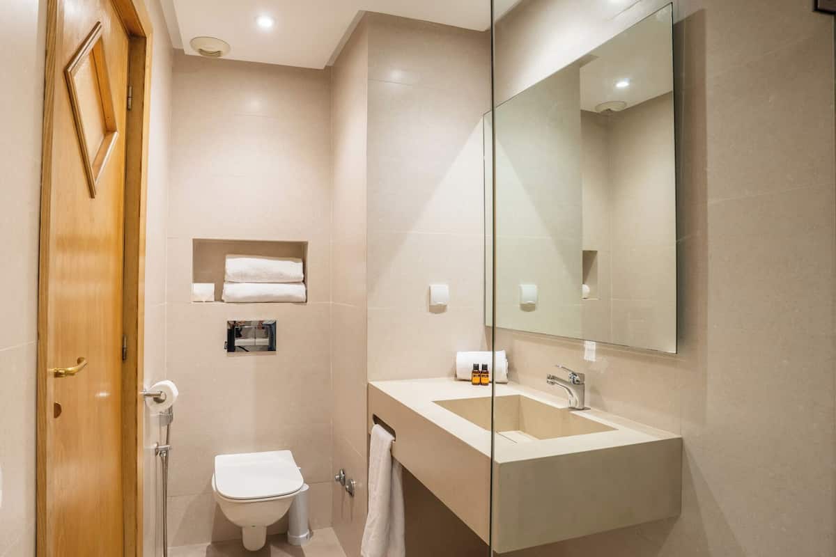 Single Room | Frette Italian sheets, premium bedding, memory foam beds, minibar