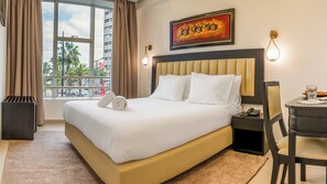 Double Room | Frette Italian sheets, premium bedding, memory foam beds, minibar - Alwalid Hotel (Casablanca)