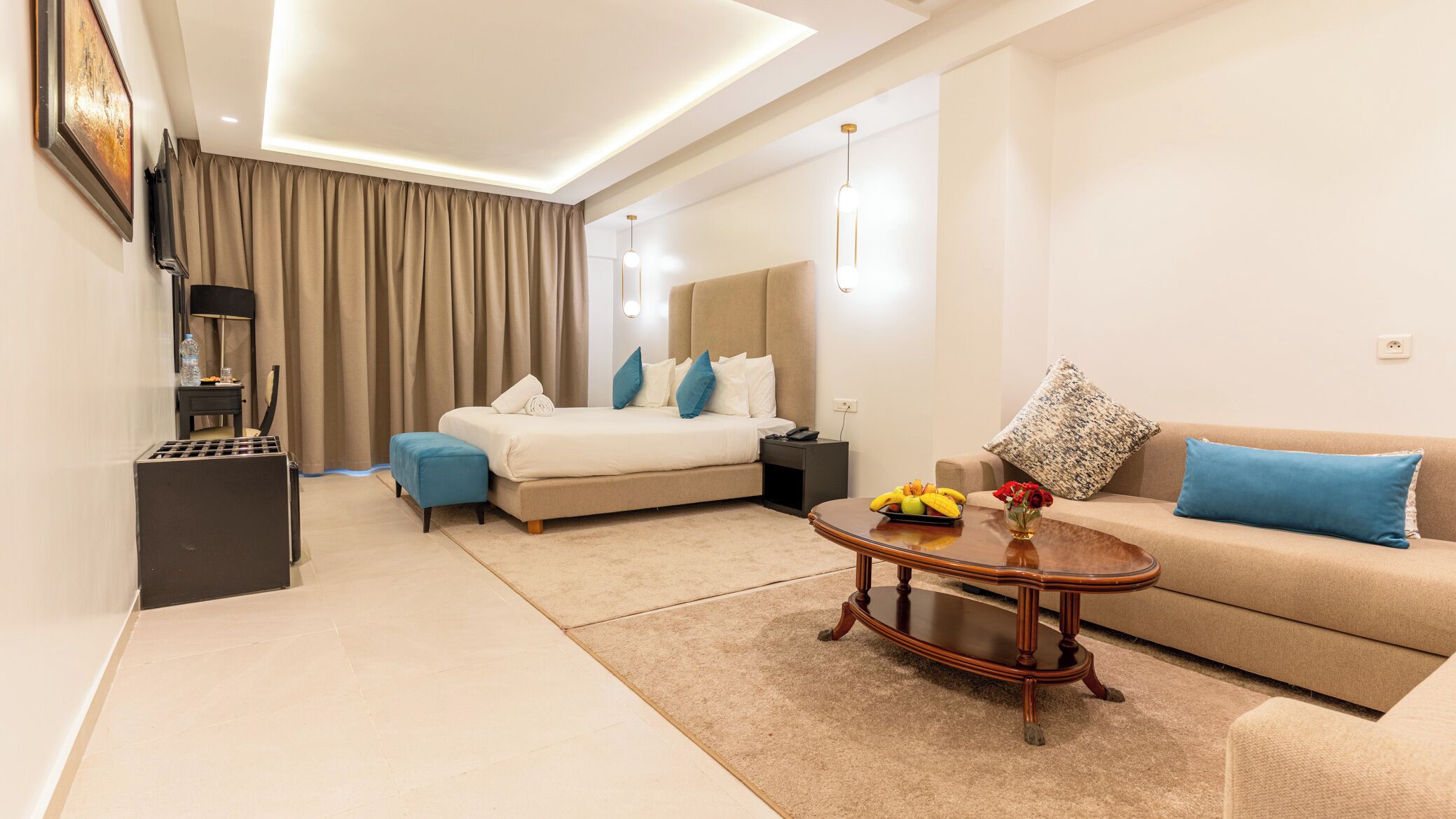Superior Double Room | Frette Italian sheets, premium bedding, memory foam beds, minibar