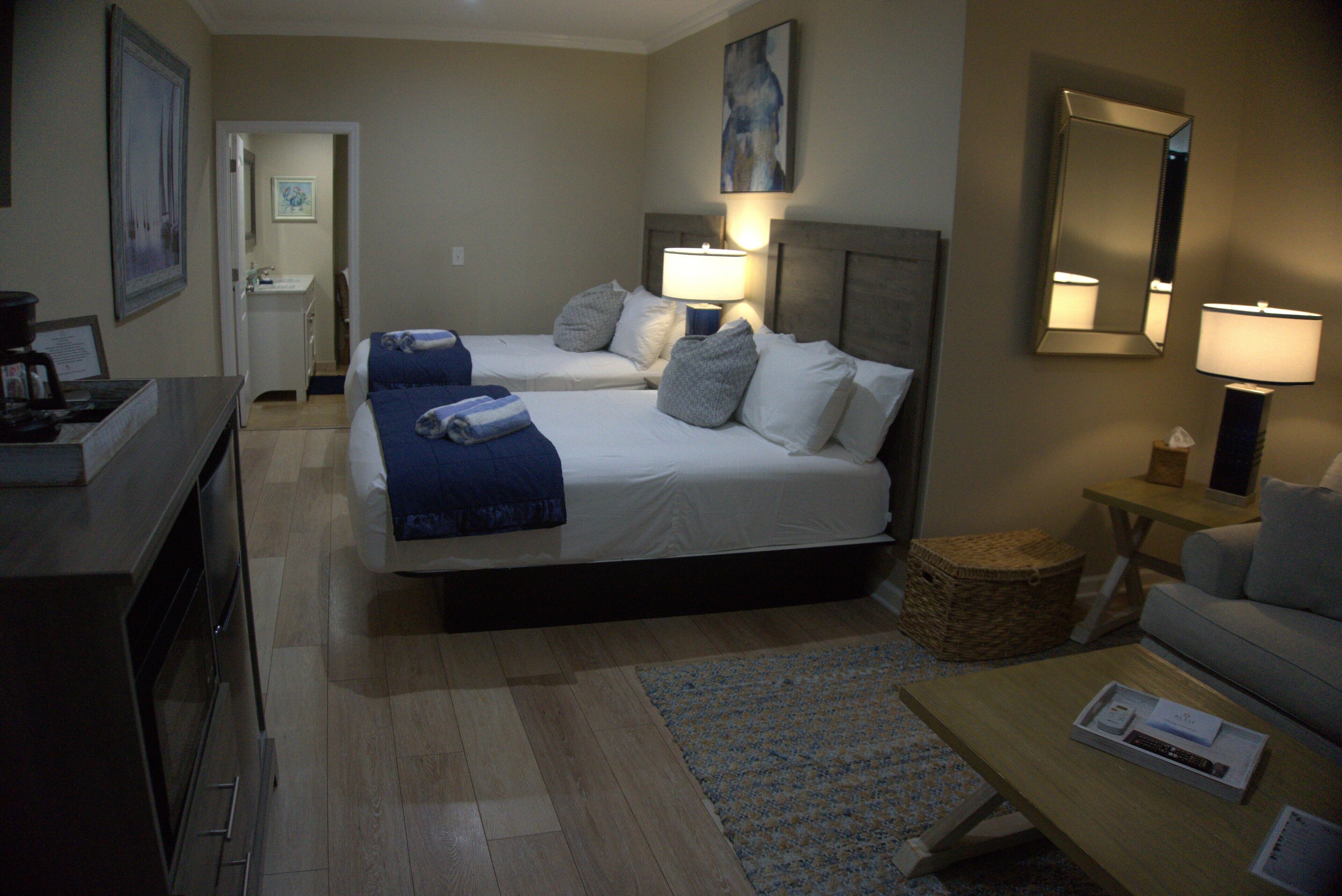 Family Room, 2 Double Beds, Non Smoking, Ocean View