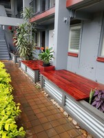 Fachada de la propiedad